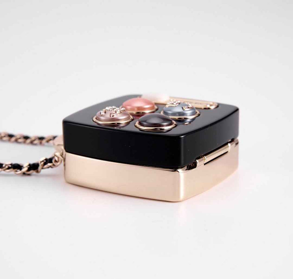 Chanel Mini Makeup Palette Minaudière Bag ABA744