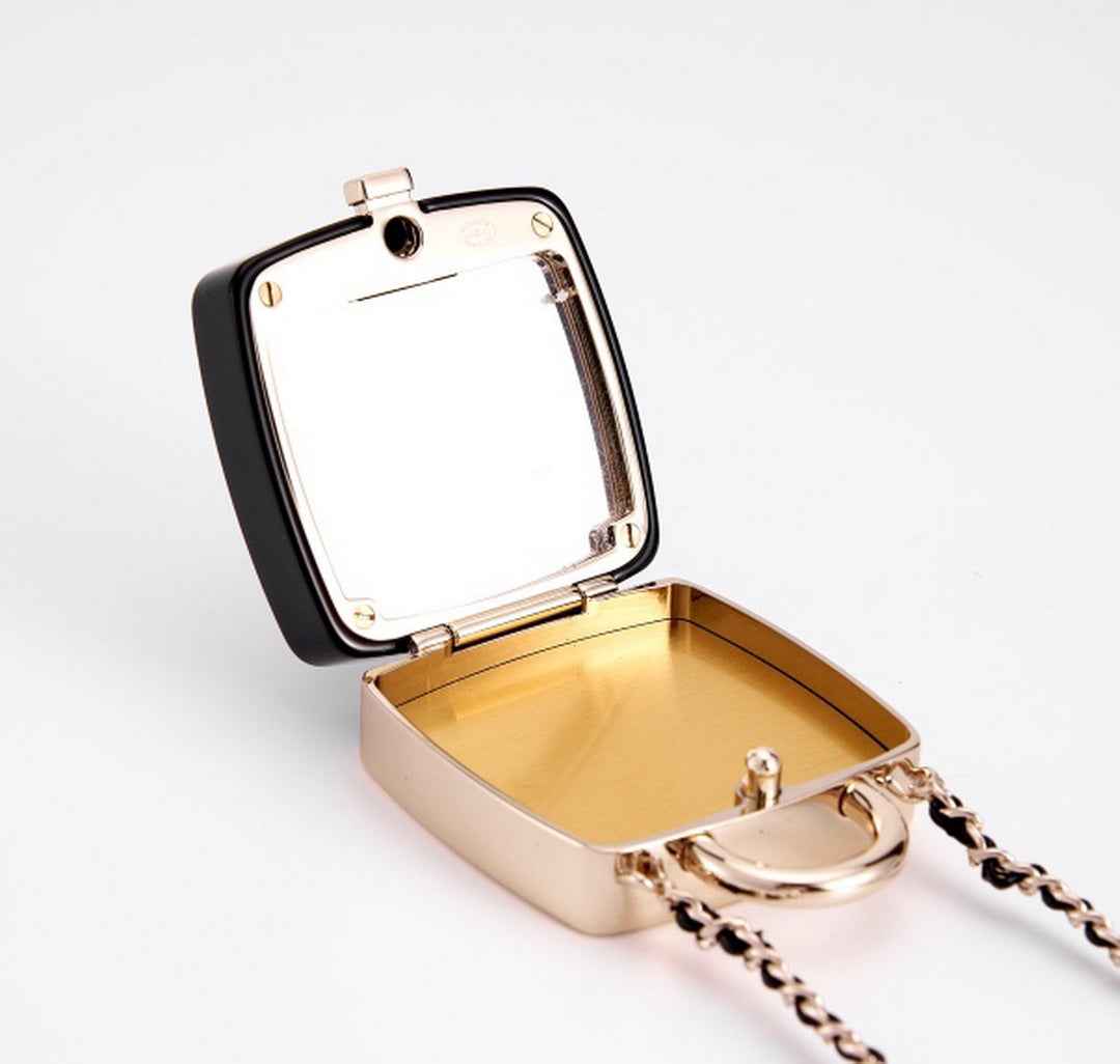 Chanel Mini Makeup Palette Minaudière Bag ABA744