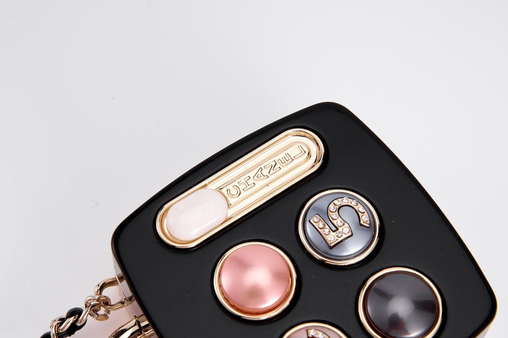 Chanel Mini Makeup Palette Minaudière Bag ABA744