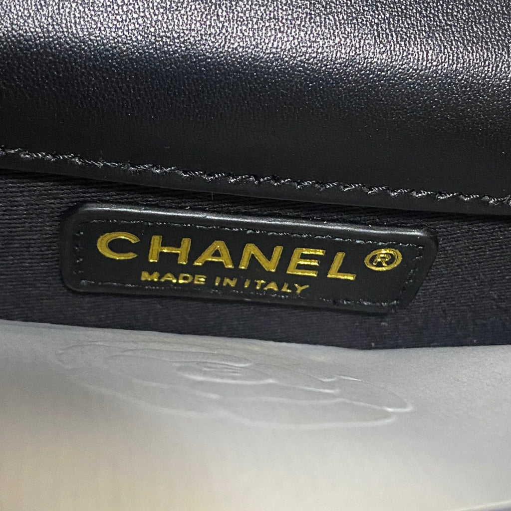 Chanel Mini Messenger Bag AS4208 Lambskin Black