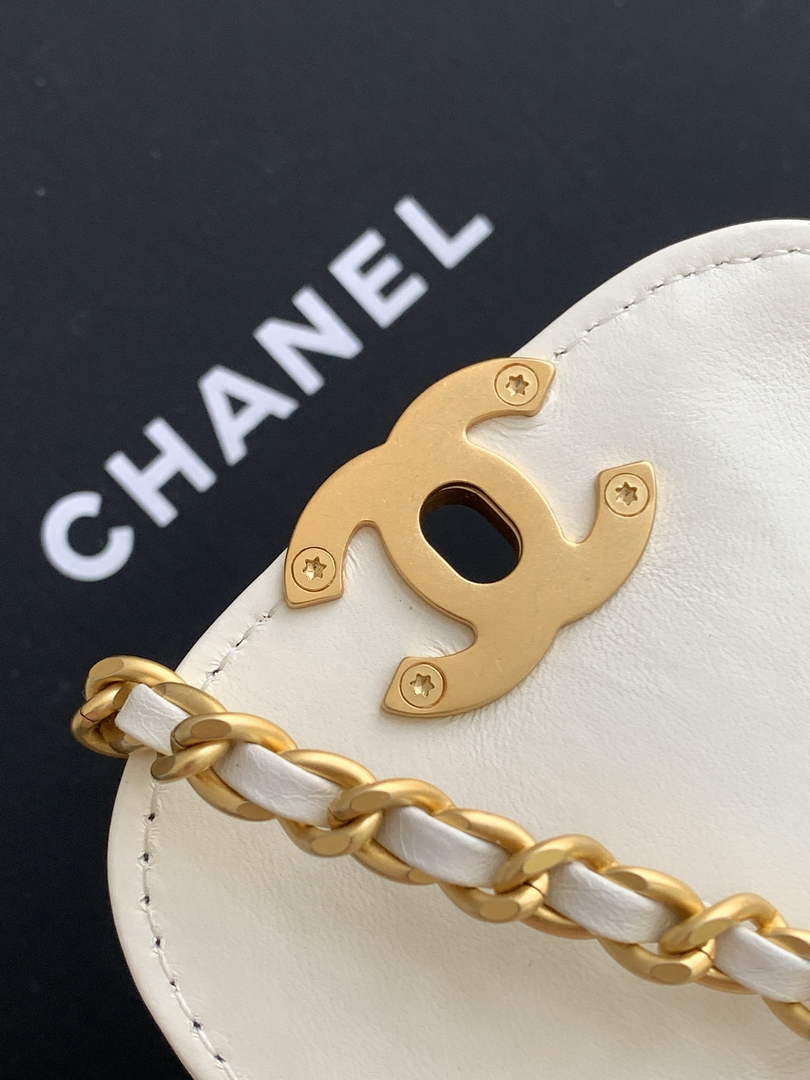 Chanel Calfskin Mini Shopping Bag AS4416 White