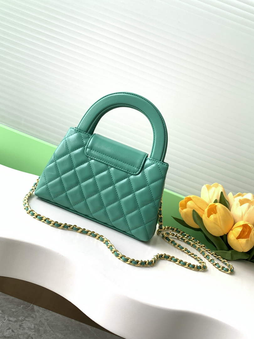 Chanel Calfskin Mini Shopping Bag AS4416 Green