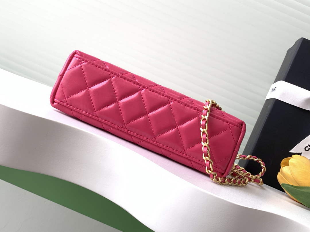 Chanel Calfskin Mini Shopping Bag AS4416 Plum