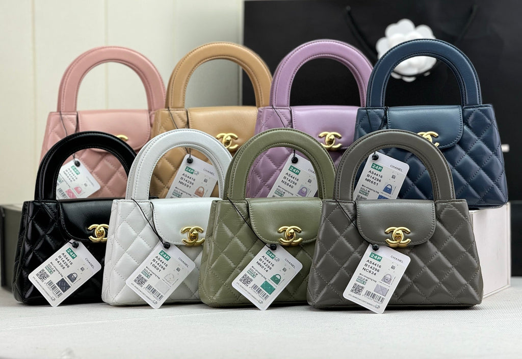 Chanel Calfskin Mini Shopping Bag AS4416 Dark Gray