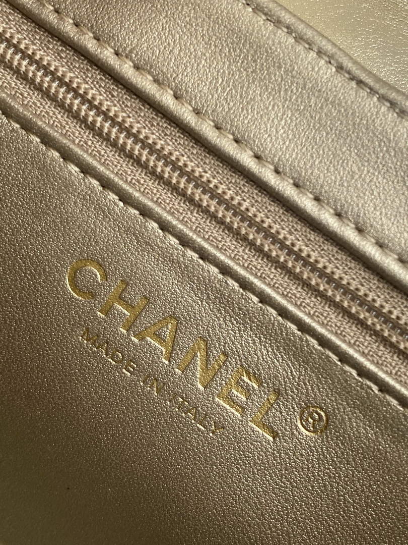 Chanel Calfskin Mini Shopping Bag AS4416 Gold