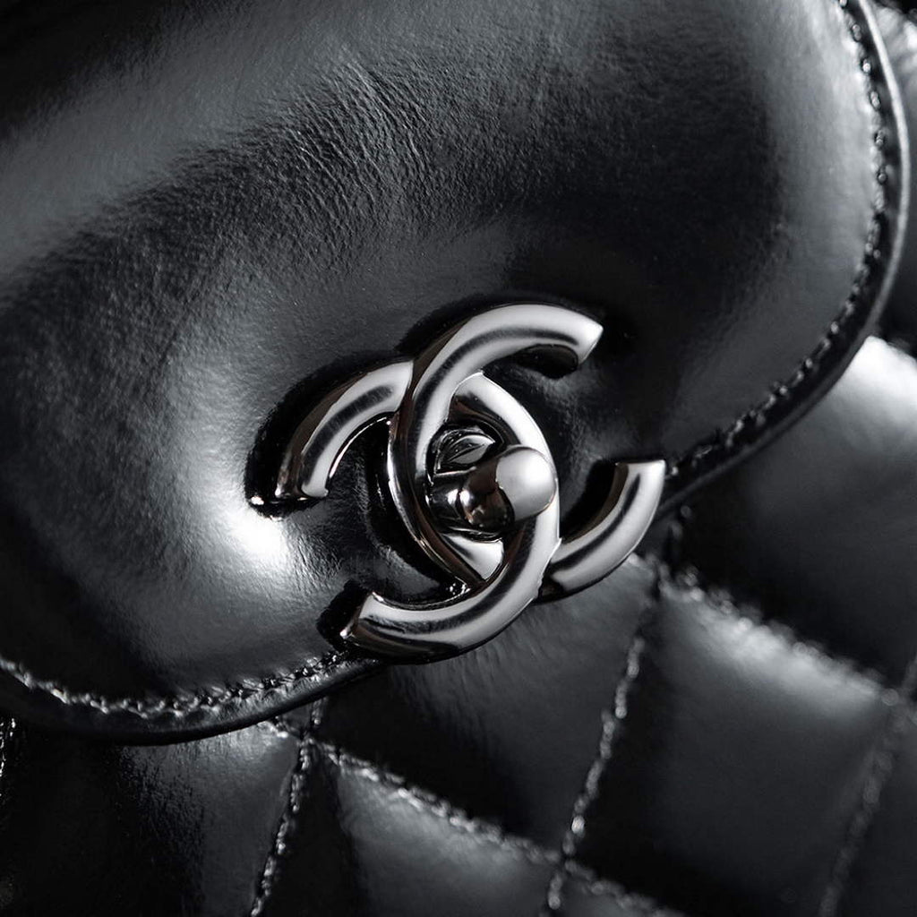 Chanel Calfskin Mini Shopping Bag AS4416 Black