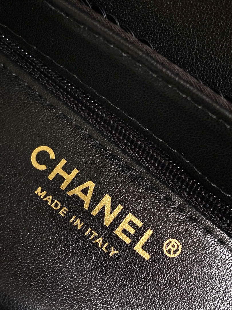 Chanel Mini Shopping Bag, AS4416 Sequins Black