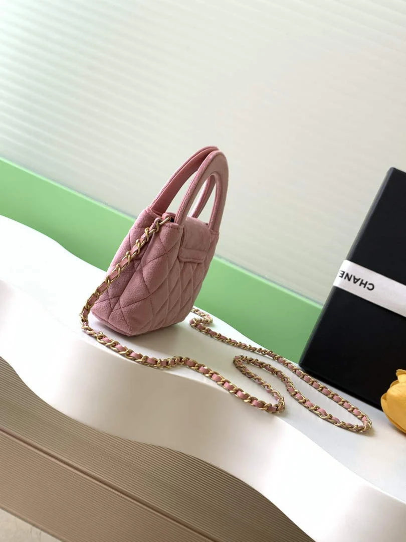 Chanel Mini Shopping Bag Velvet AS3435