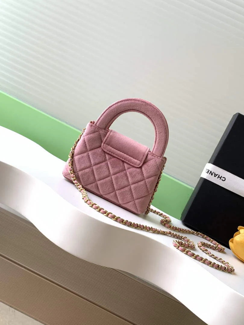 Chanel Mini Shopping Bag Velvet AS3435