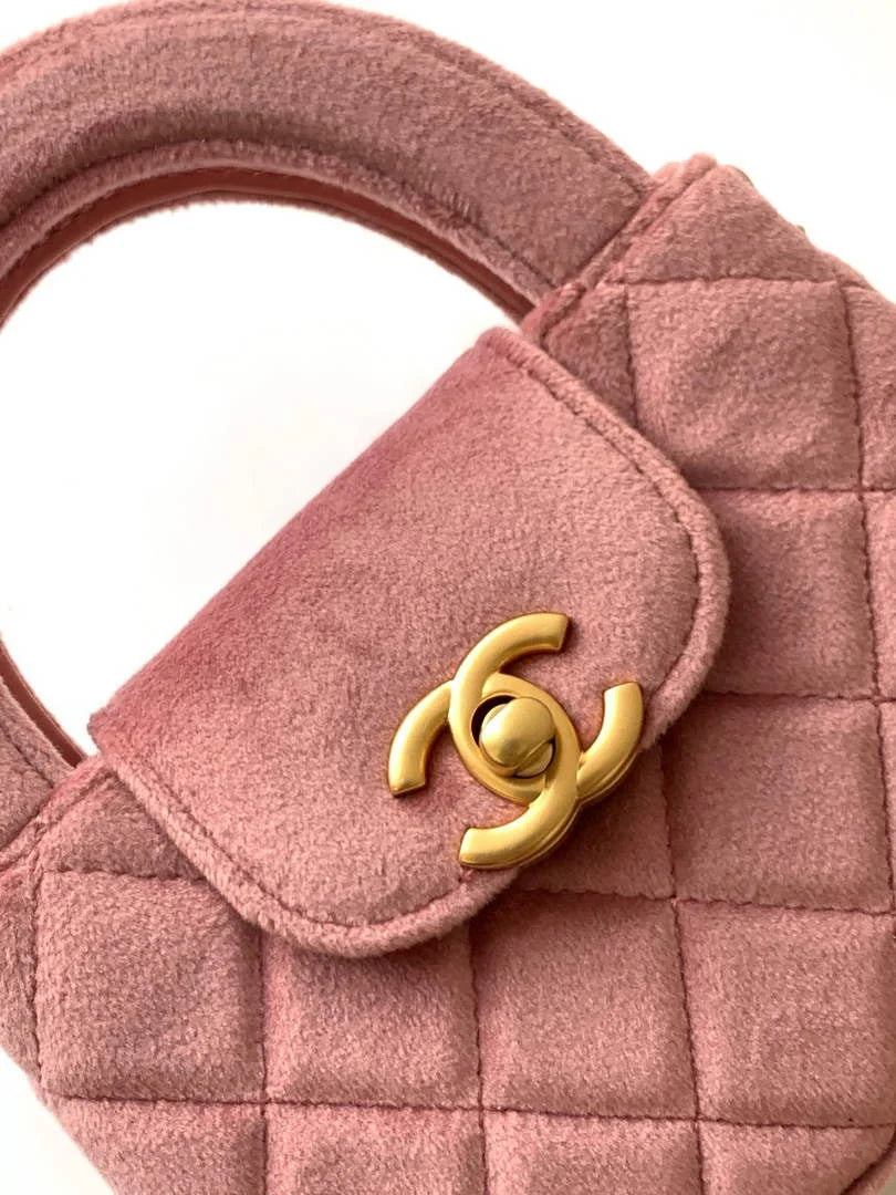 Chanel Mini Shopping Bag Velvet AS3435
