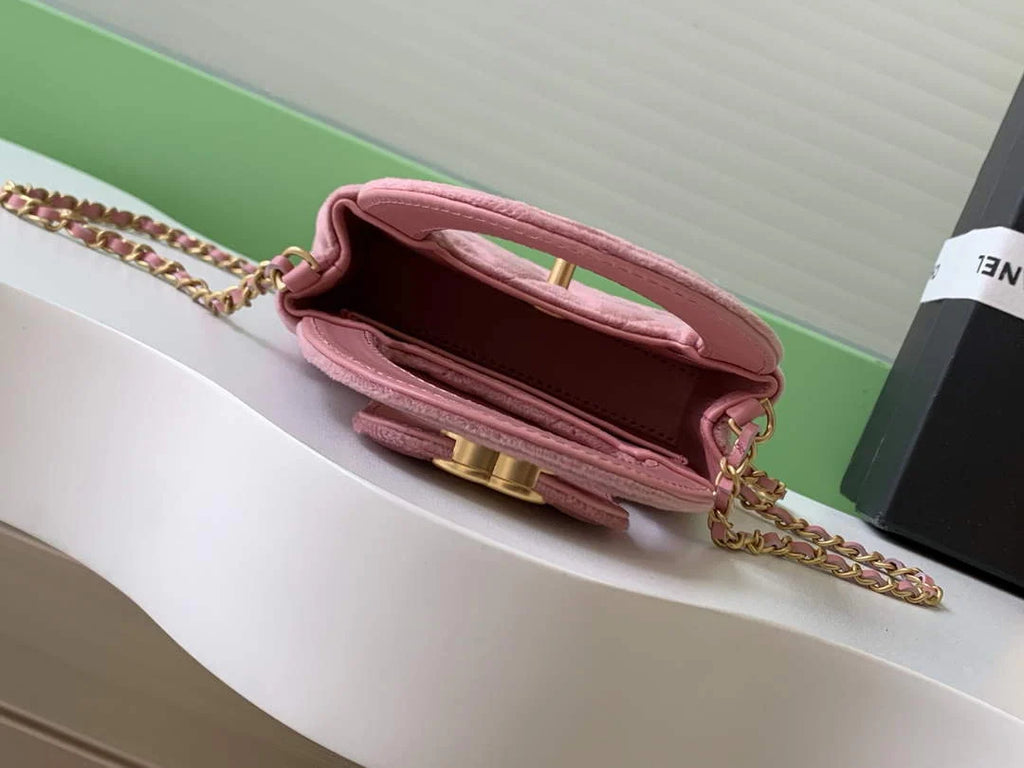 Chanel Mini Shopping Bag Velvet AS3435