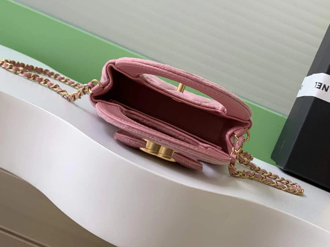 Chanel Mini Shopping Bag Velvet AS3435