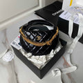 Chanel Pouch AP4058 Black Shiny crumpled calfskin