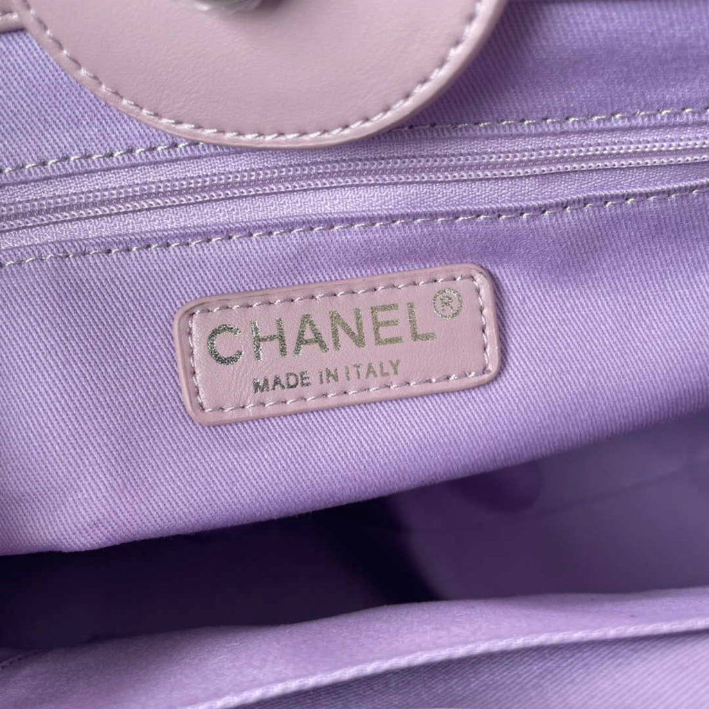 Chanel Shopping bag, Leather, AS3351, Pink