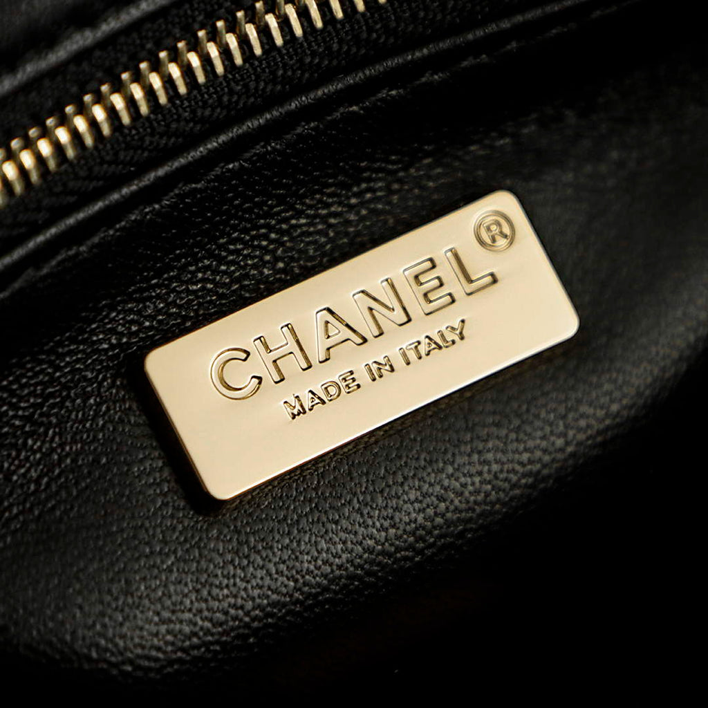 Chanel Shoulder Flap bag, AS4561 Sequins, Black