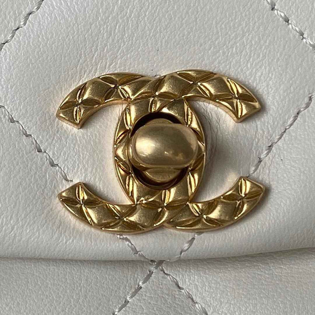 Chanel Small backpack AS4275 Calfskin Beige