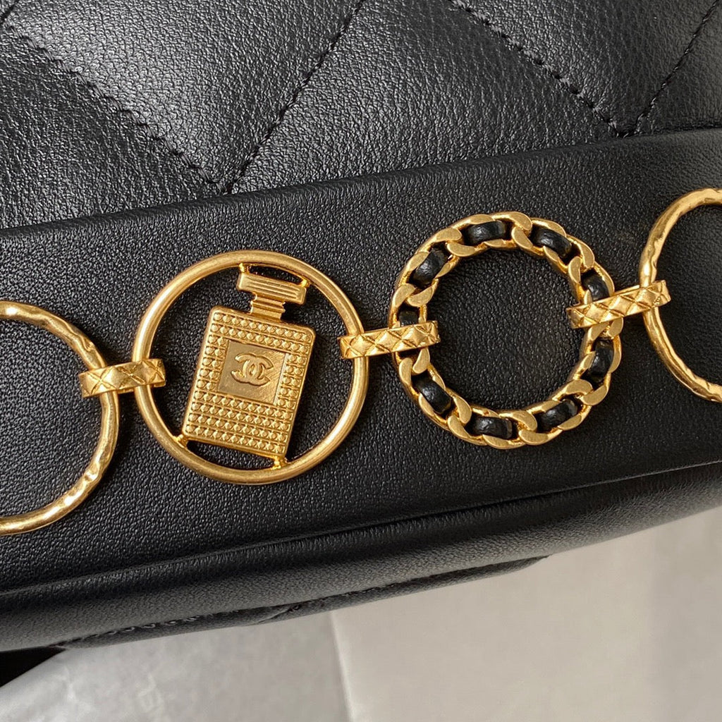 Chanel Small backpack AS4275 Calfskin Black
