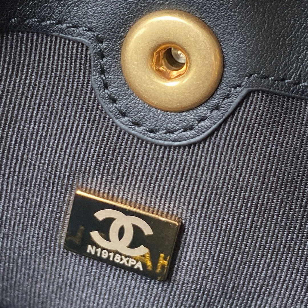 Chanel Small backpack AS4275 Calfskin Black