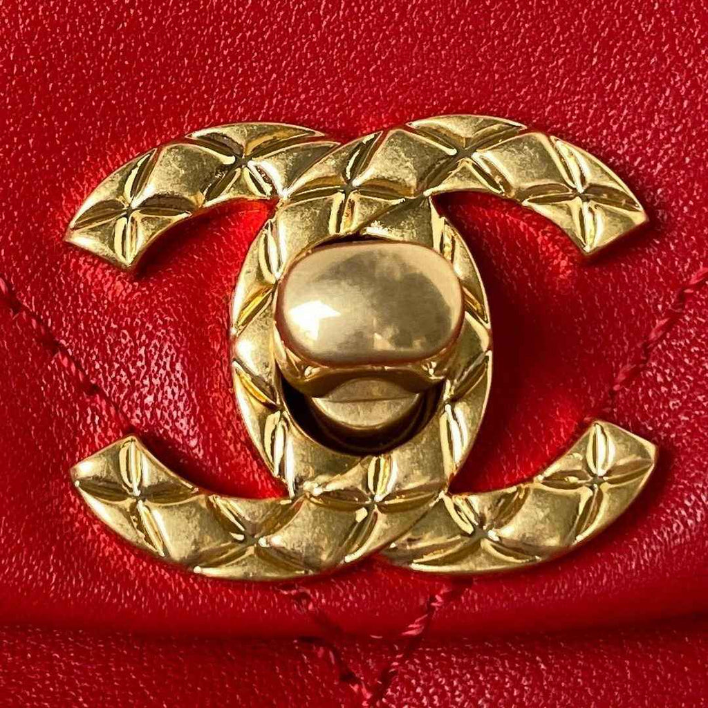Chanel Small backpack AS4275 Calfskin Red