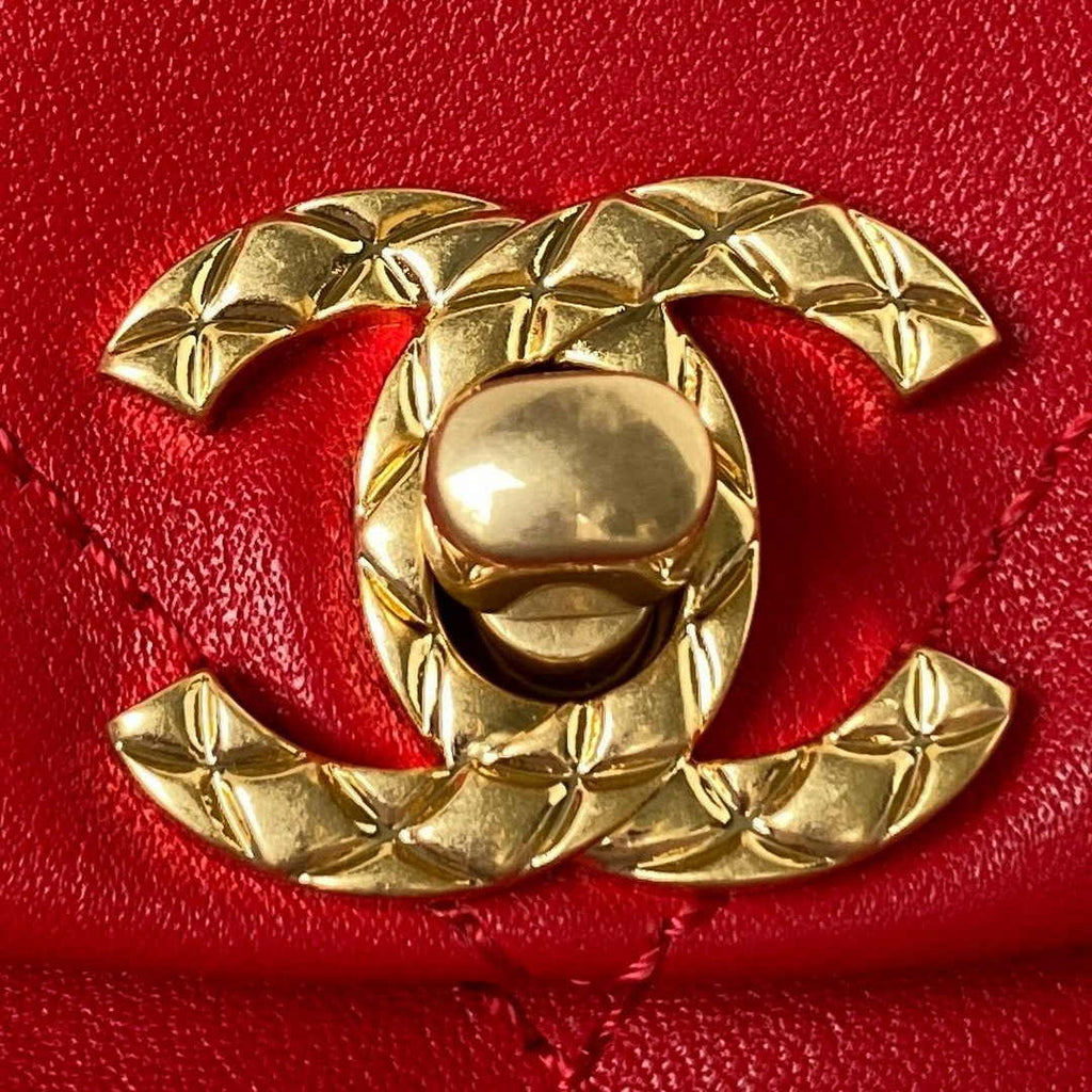 Chanel Small backpack AS4275 Calfskin Red