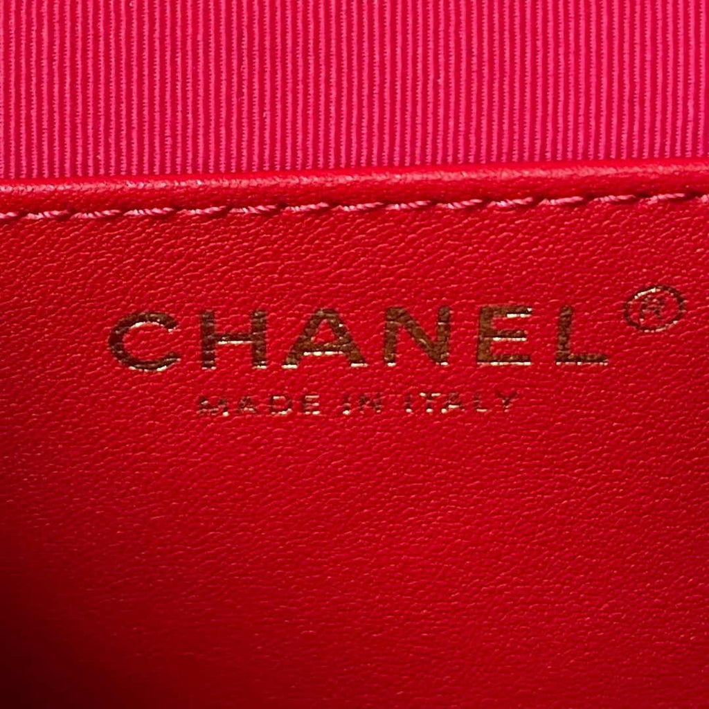 Chanel Small backpack AS4275 Calfskin Red