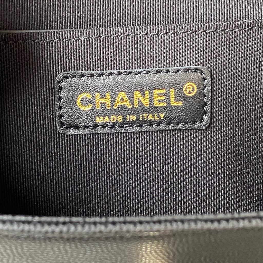 Chanel Small backpack AS4399 Grained shiny calfskin Black