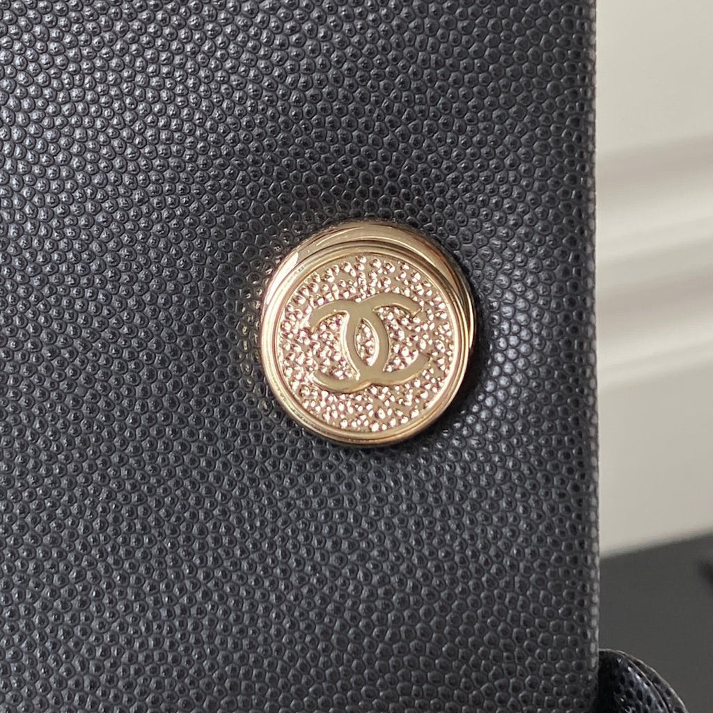 Chanel Small backpack AS4399 Grained shiny calfskin Black