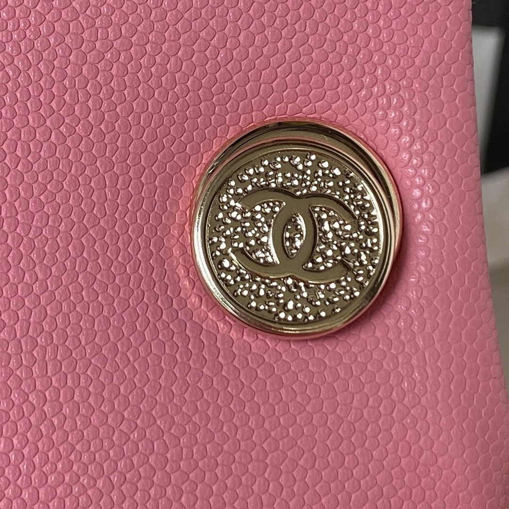 Chanel Small backpack AS4399 Grained shiny calfskin Pink