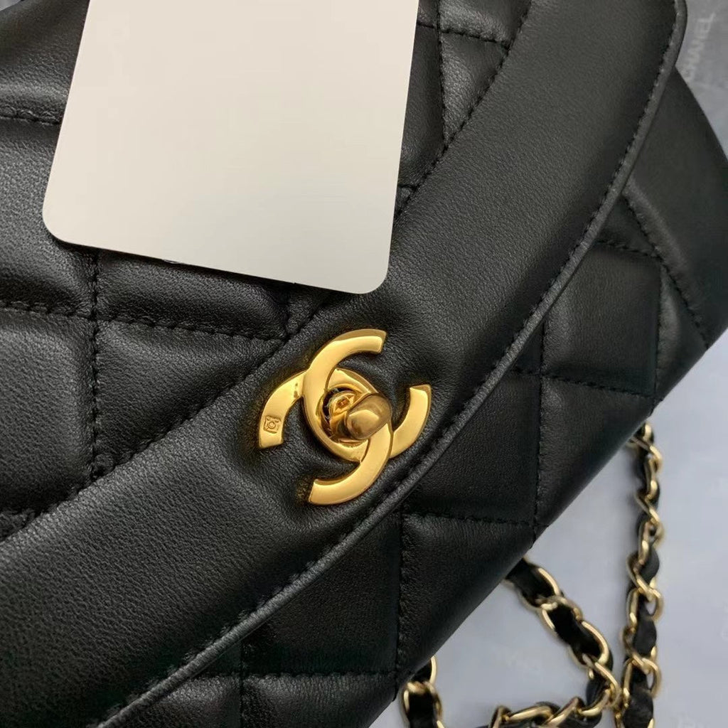 Chanel Small Flap Bag AS1488 Lambskin Black