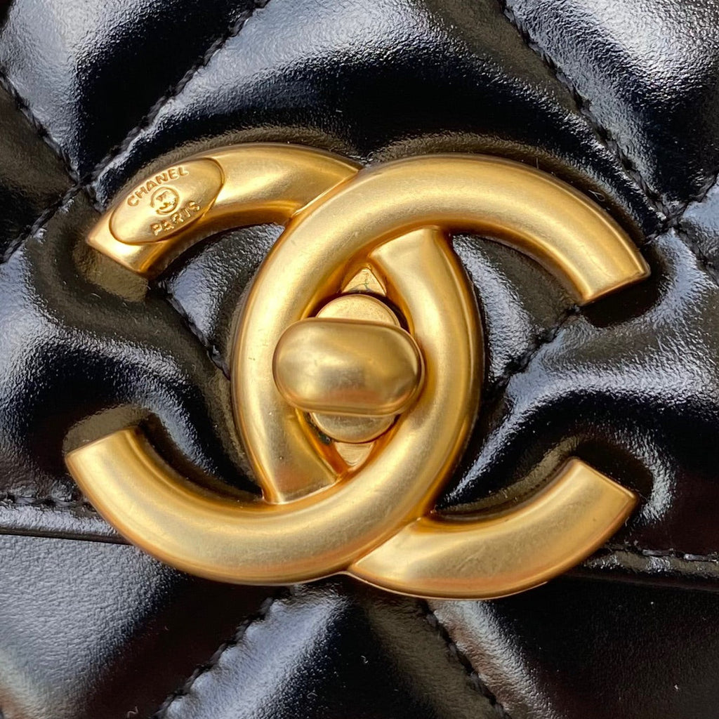 Chanel Small Flap bag AS2649 Lambskin Black