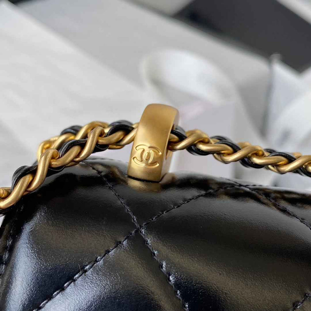 Chanel Small Flap bag AS2649 Lambskin Black
