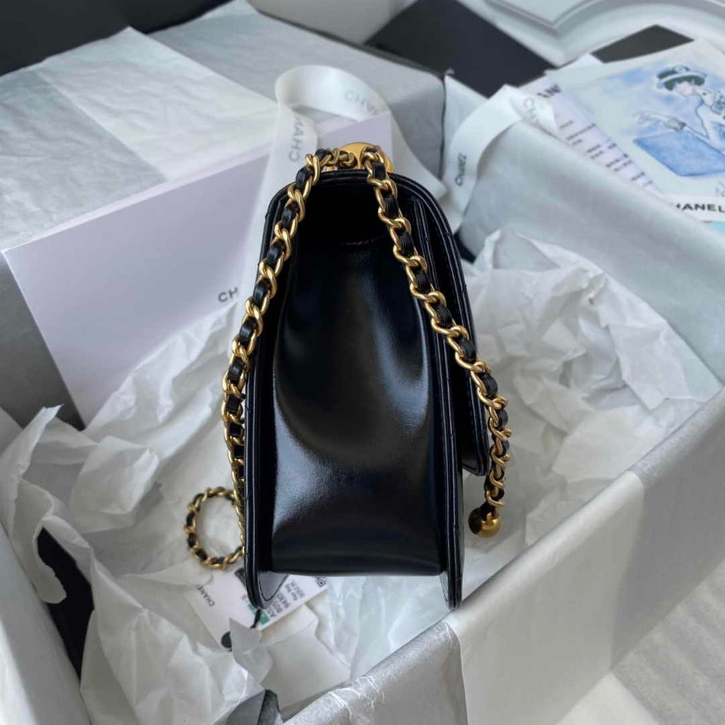 Chanel Small Flap bag AS2649 Lambskin Black