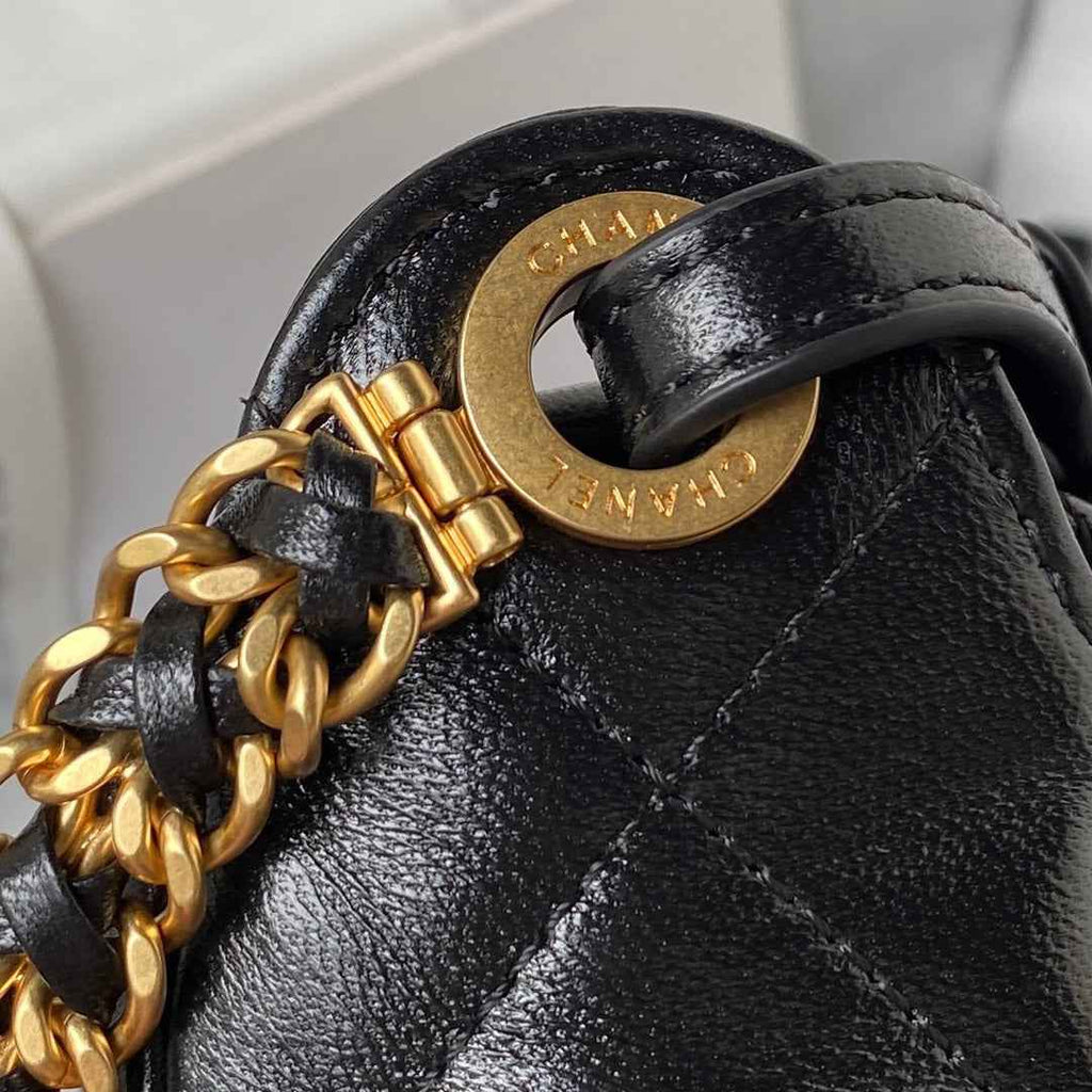 Chanel Small Flap Bag AS4305 Lambskin Black