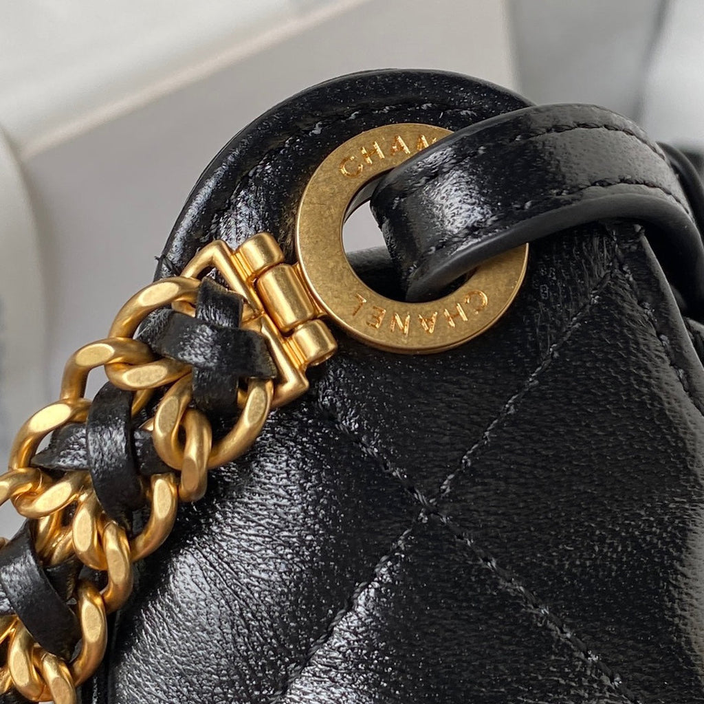 Chanel Small Flap Bag AS4305 Lambskin Black
