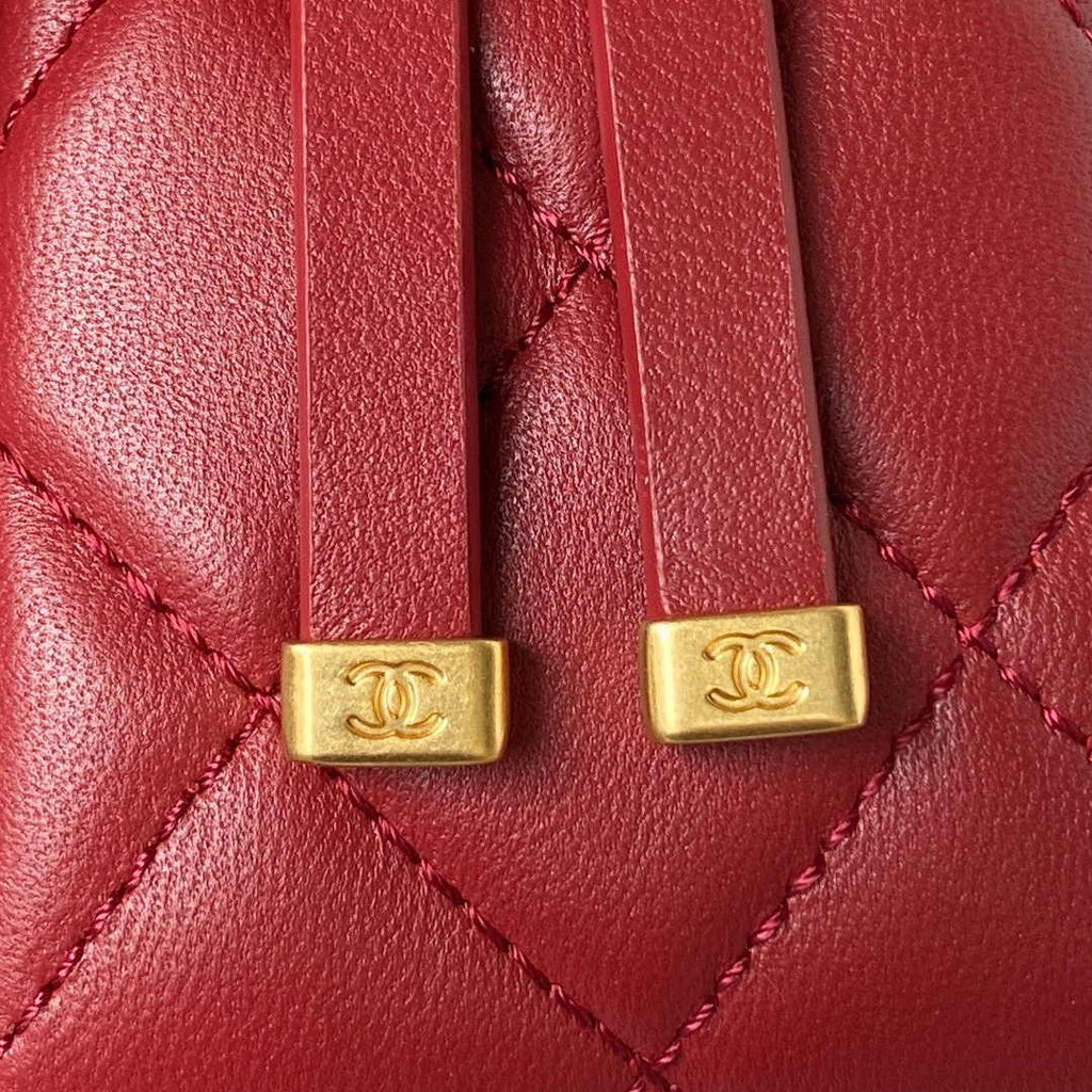 Chanel Small flap bag AS4353 Lambskin Red