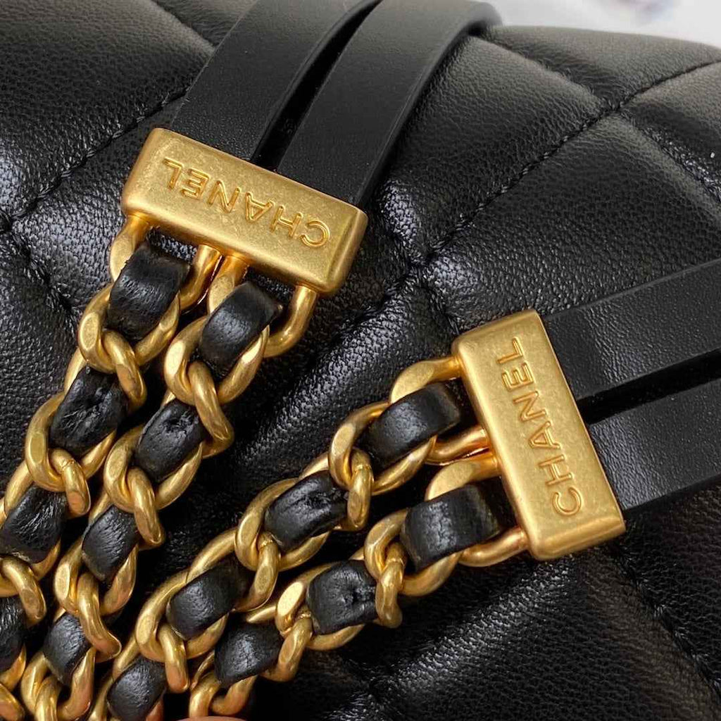 Chanel Small flap bag AS4353 Lambskin Black