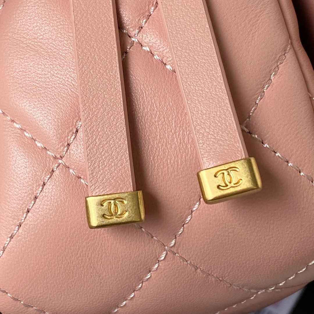 Chanel Small flap bag AS4353 Lambskin Pink
