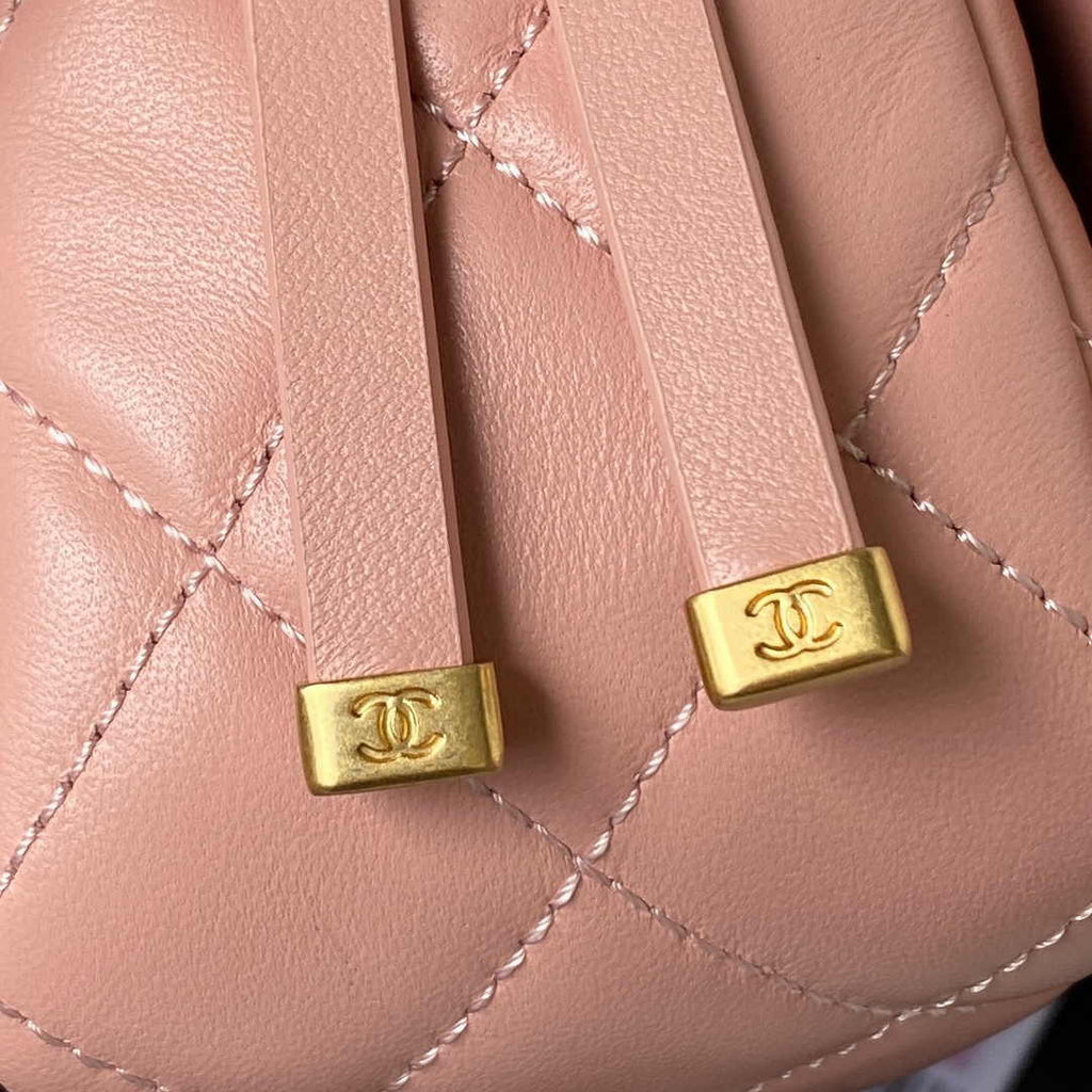 Chanel Small flap bag AS4353 Lambskin Pink