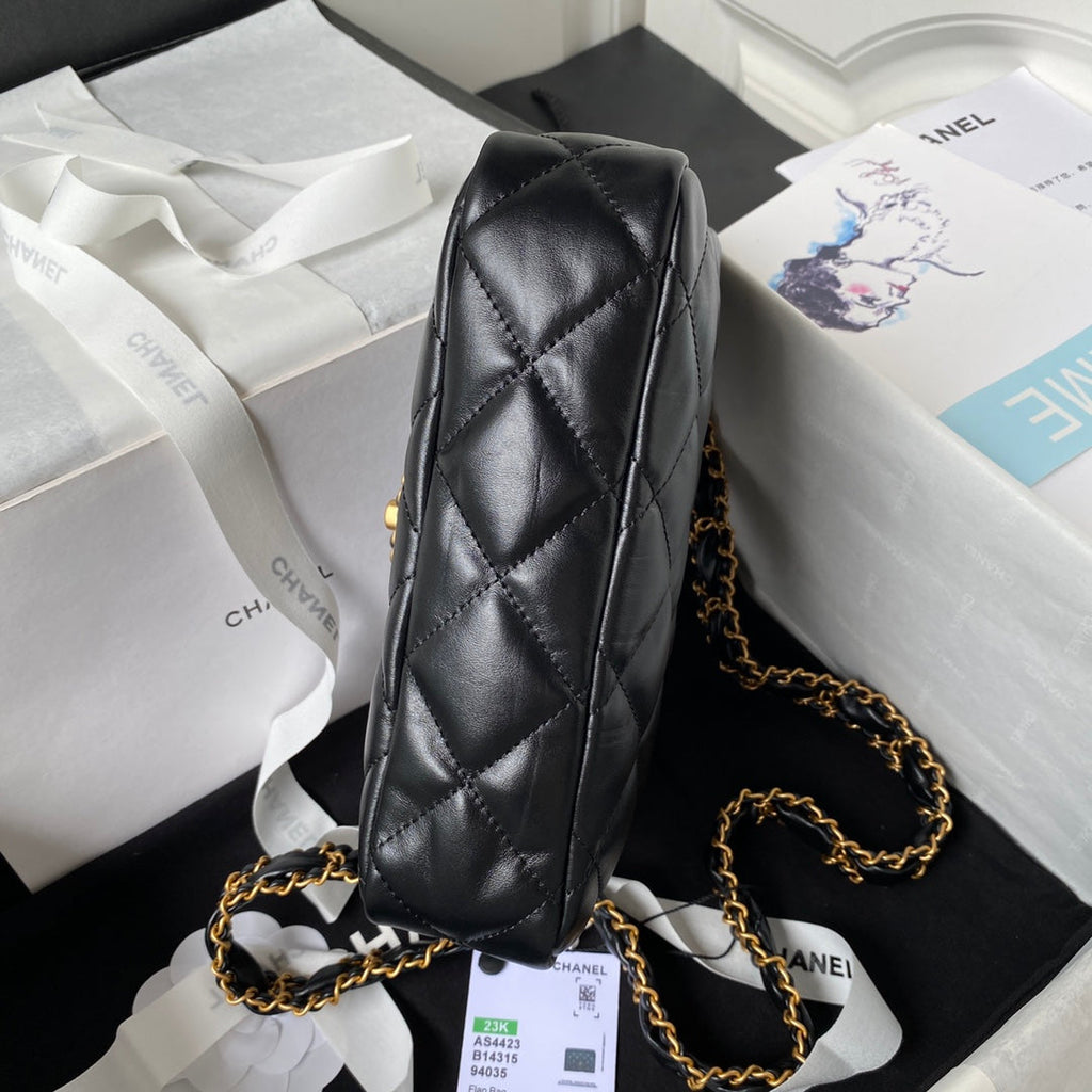 Chanel Small flap bag AS4423 Lambskin Black