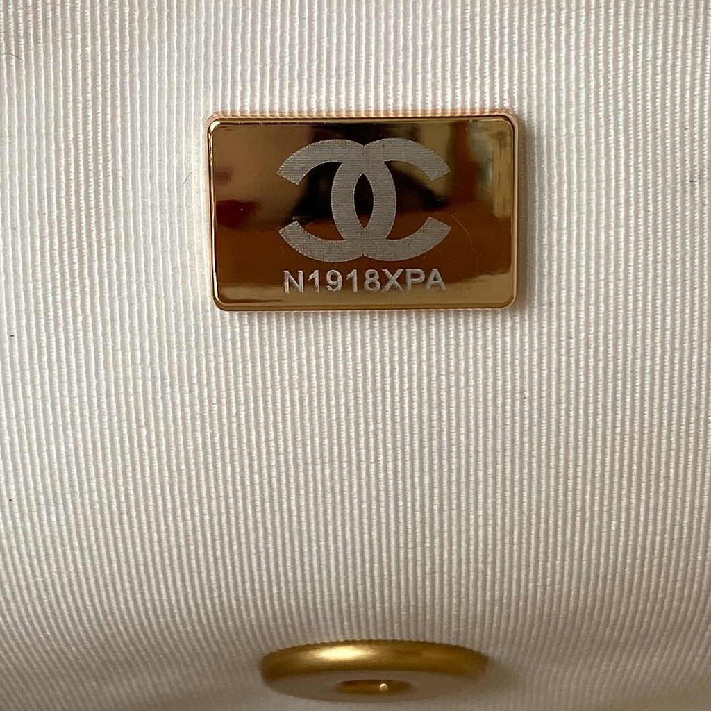 Chanel Small flap bag AS4423 Lambskin White