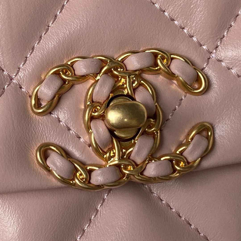 Chanel Small flap bag AS4423 Lambskin Pink