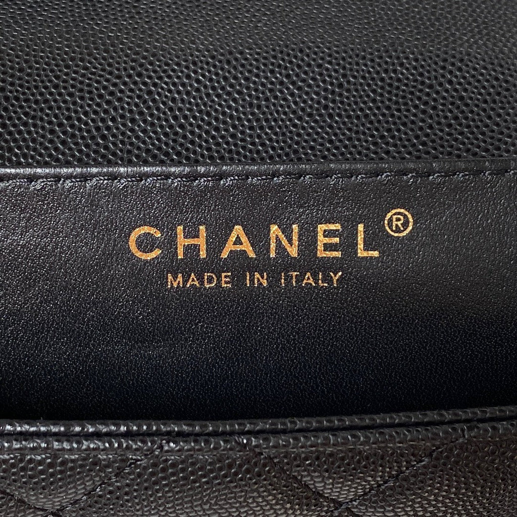 Chanel Small Flap Bag AS4431 Calfskin Black
