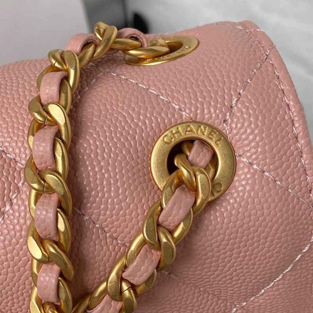 Chanel Small Flap Bag AS4431 Calfskin Pink