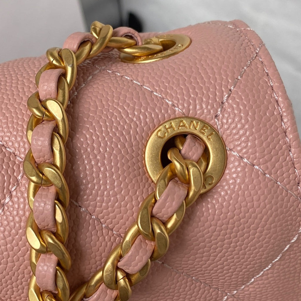 Chanel Small Flap Bag AS4431 Calfskin Pink