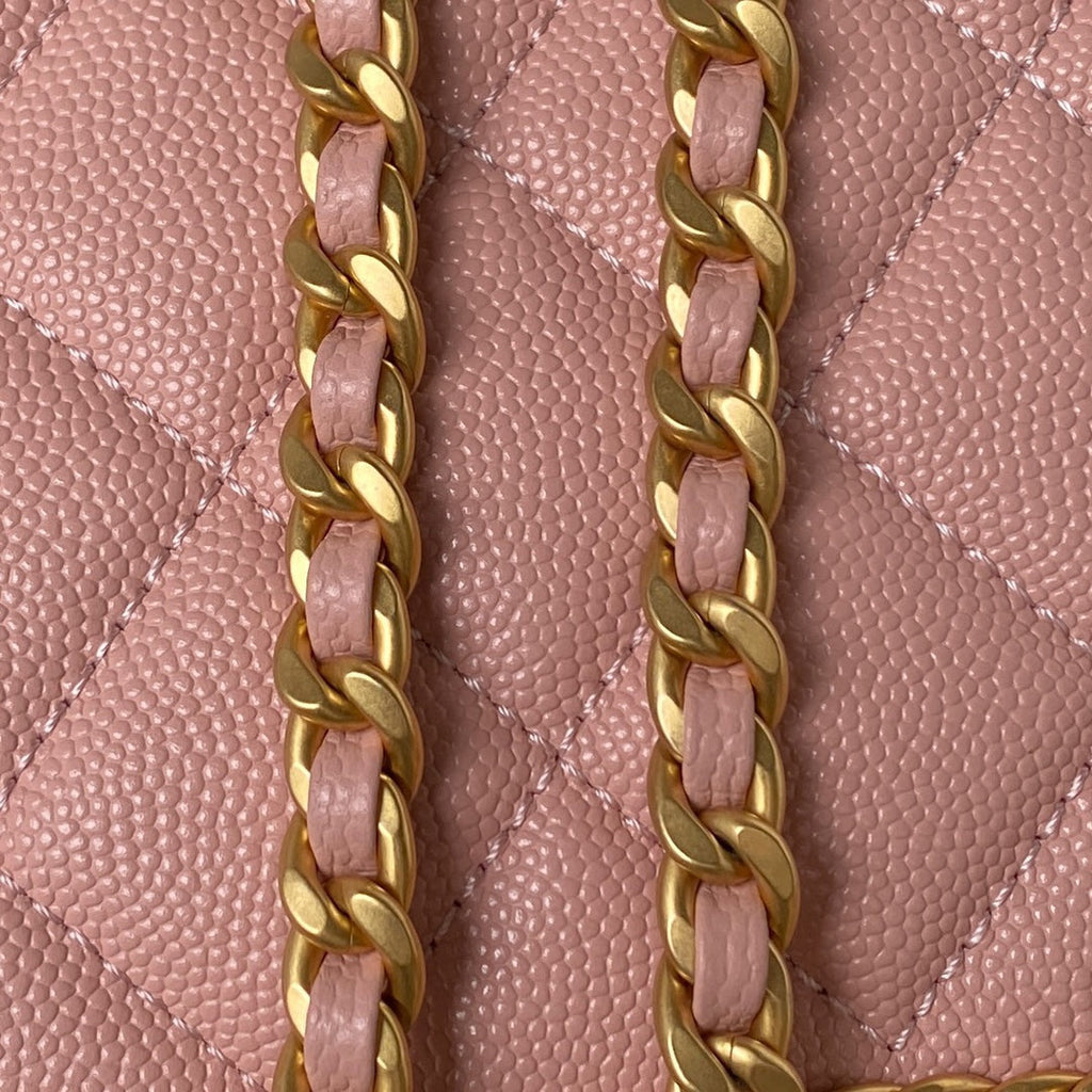 Chanel Small Flap Bag AS4431 Calfskin Pink