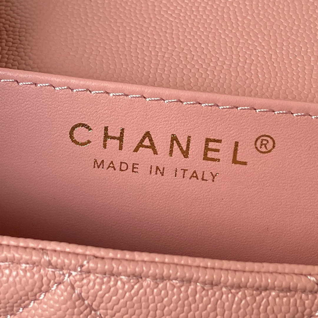Chanel Small Flap Bag AS4489 Calfskin Pink