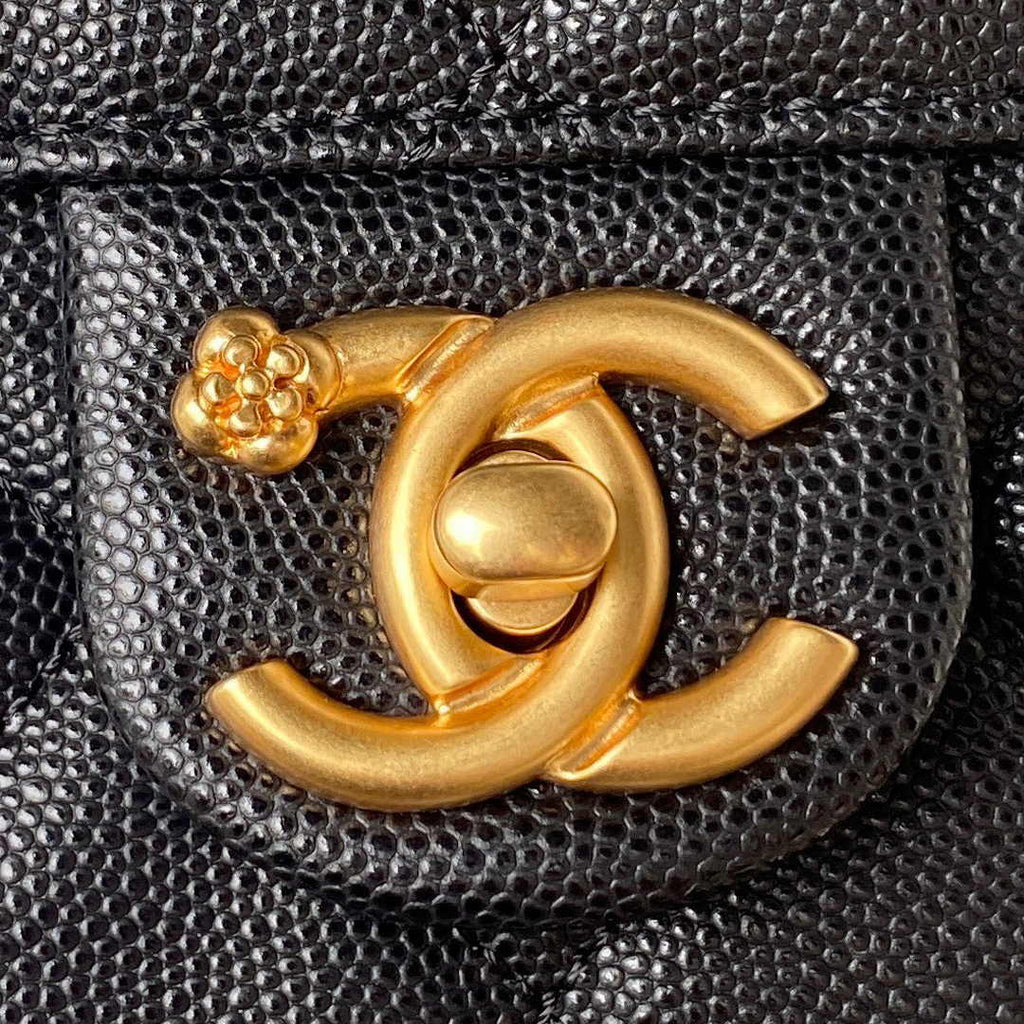 Chanel Small Flap Bag AS4490 Calfskin Black