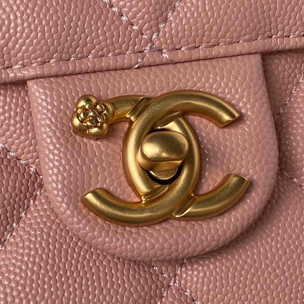 Chanel Small Flap Bag AS4490 Calfskin Pink