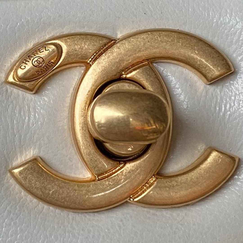 Chanel Small Flap bag AS4861 Beige Lambskin
