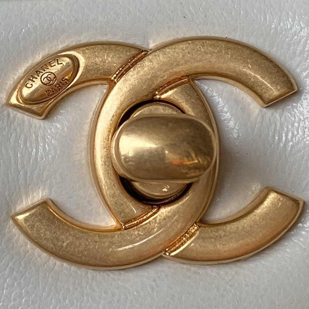 Chanel Small Flap bag AS4861 Beige Lambskin